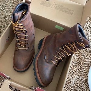 RED WING waterproof Men’s Steel Toe Boots sz 8